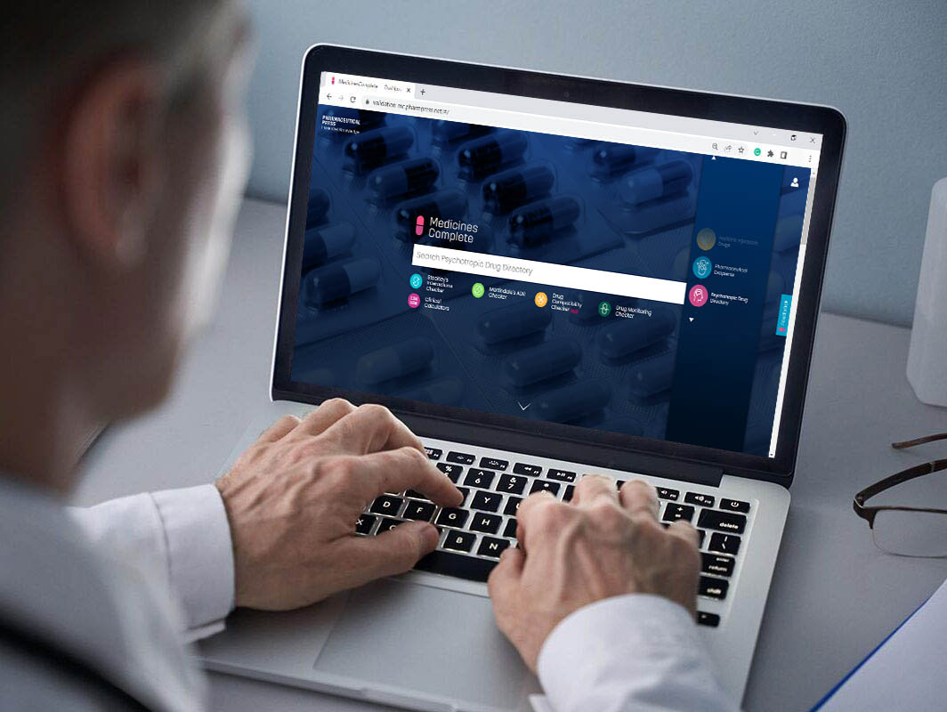 Search psychotropic drug directory through MedicinesComplete