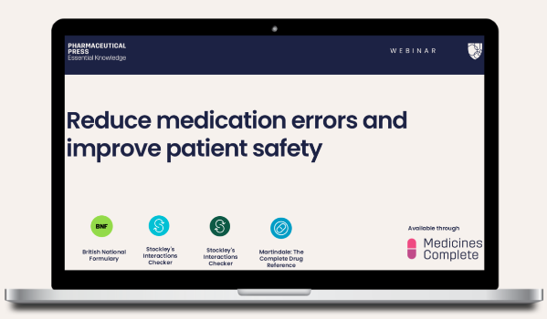 Reduce medication errors and improve patient safety