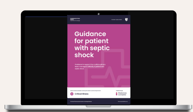 septic shock case study laptop