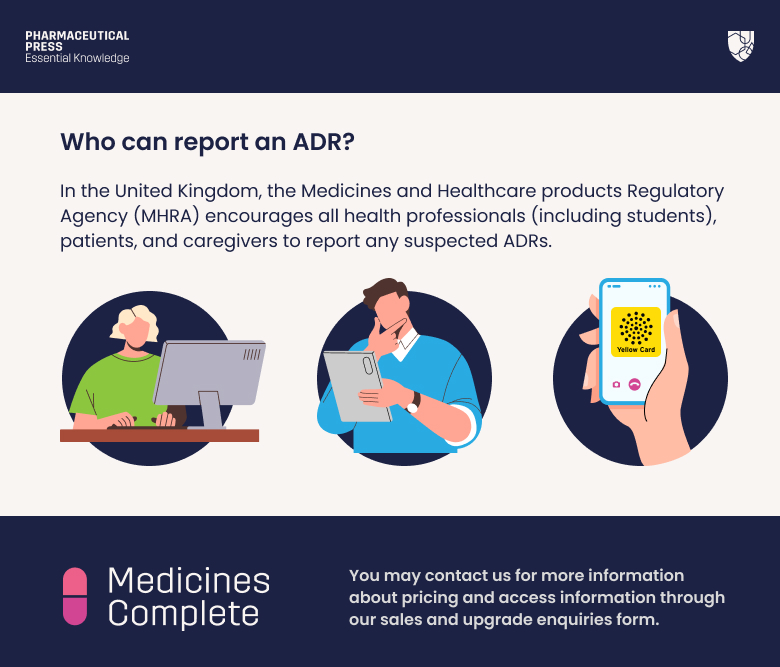 who can report an ADR