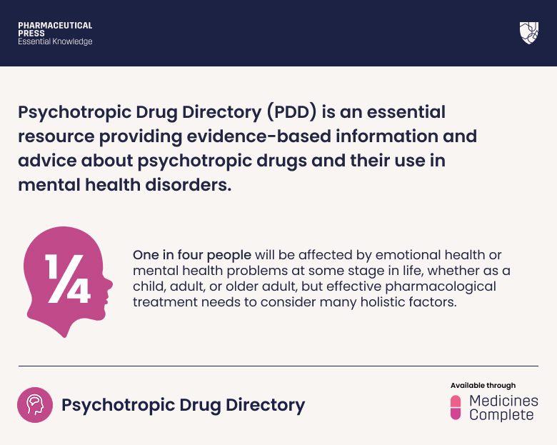 What is Psychotropic Drug Directory?